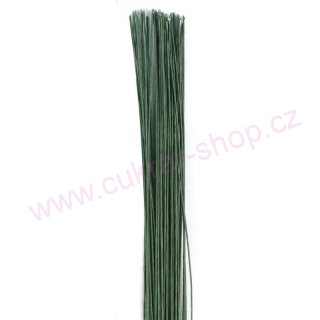 Aranžovací drát tmavě zelený č.20 (0,8 mm) Culpitt